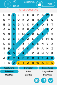 Sci_Fi Movie Word Puzzle - Free