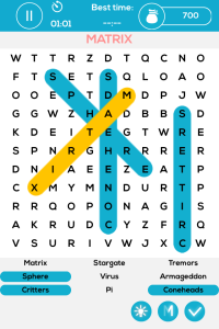 Sci_Fi Movie Word Puzzle - Free